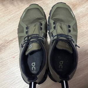 On Running Women's Cloud Sneakers in Olive Green